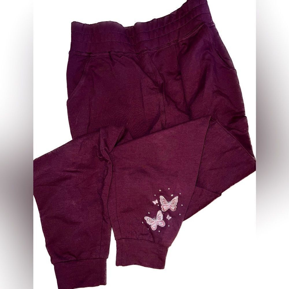 Quacker Factory inspirational joggers, worn just once! Butterflies!
